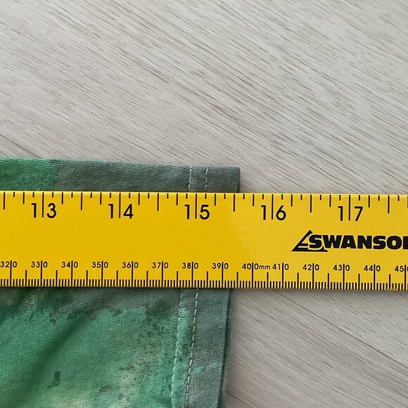 Lucky Tee Shirt Tie Dye Green Clover Adult XL - Picture 7 of 7